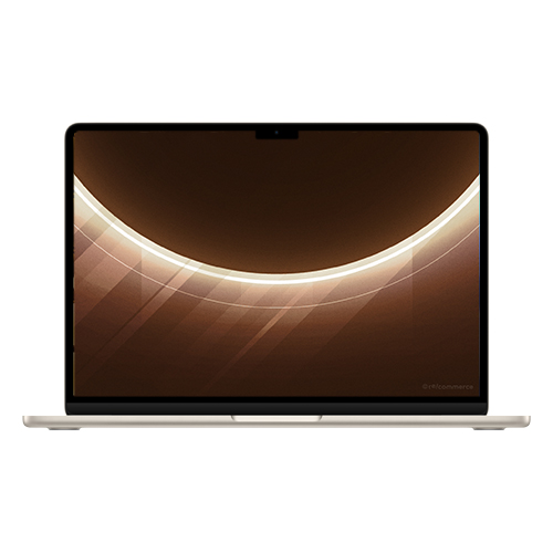 Apple MacBook Air 13" (2024), M3, Ram 16 Go, SSD 256 Go, Lumière Stellaire, Qwerty Reconditionné