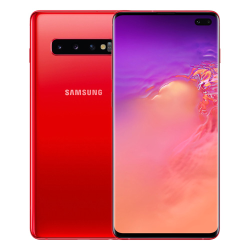 Galaxy S10+ (dual sim) 128 Go rouge reconditionné Reconditionné - Samsung reconditionné disponible sur Recommerce