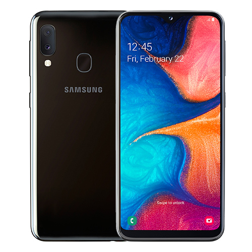 Galaxy A20e (dual sim) 32 Go noir reconditionné Reconditionné - Samsung reconditionné disponible sur Recommerce