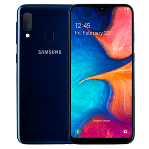 Galaxy A20e (dual sim) 32 Go bleu reconditionné Reconditionné - Samsung reconditionné disponible sur Recommerce