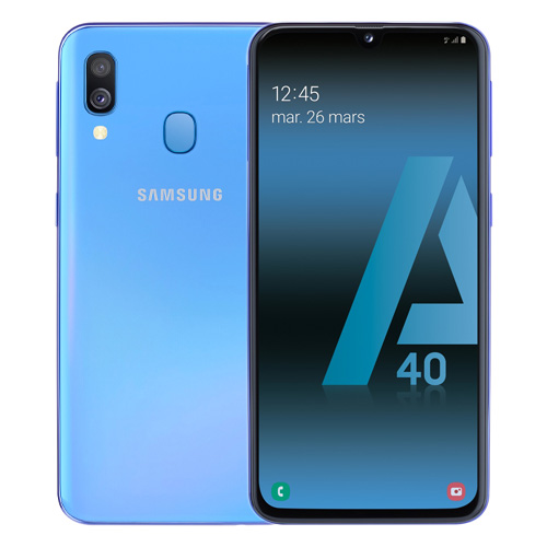 Acheter Galaxy A40 (dual sim) 64 Go bleu reconditionné Reconditionné - 70,90 € Galaxy A40 (dual sim) 64 Go bleu reconditionné Reconditionné - reconditionné disponible sur Recommerce