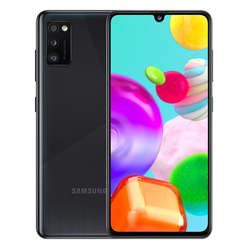 Galaxy A41 (mono sim) 64 Go noir reconditionné Reconditionné -  reconditionné disponible sur Recommerce