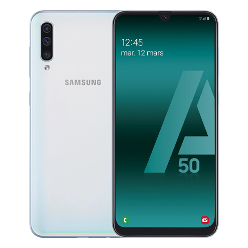 Galaxy A50 (dual sim) 128 Go bleu clair reconditionné Reconditionné -  reconditionné disponible sur Recommerce