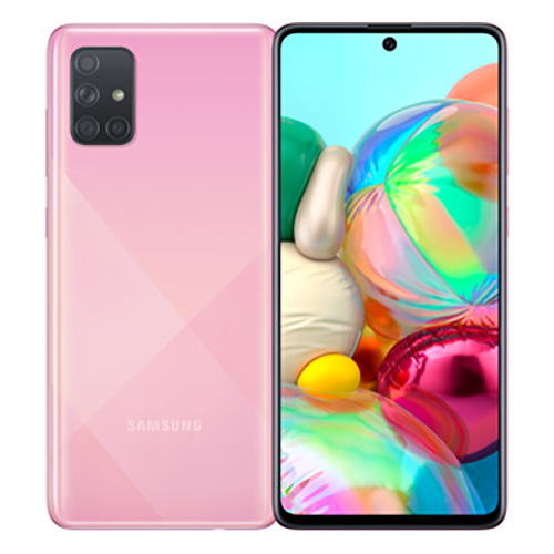 Galaxy A71 (dual sim) 128 Go rose reconditionné  - Samsung reconditionné disponible sur Recommerce