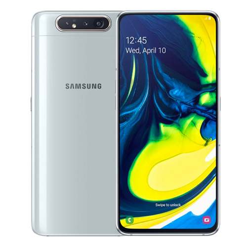 Galaxy A80 (dual sim) 128 Go blanc reconditionné Reconditionné - Samsung reconditionné disponible sur Recommerce