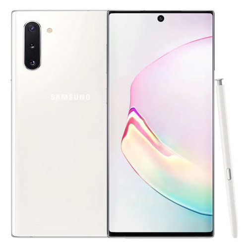 Galaxy Note 10 (mono sim) 256 Go blanc reconditionné  -  reconditionné disponible sur Recommerce