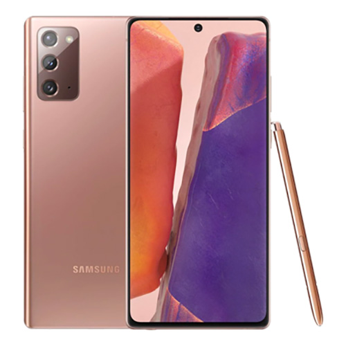 Galaxy Note 20 5G (mono sim) 256 Go bronze reconditionné Reconditionné - Samsung reconditionné disponible sur Recommerce