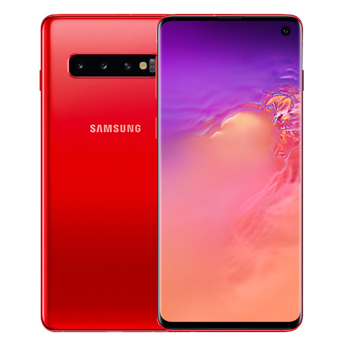 Galaxy S10 (mono sim) 512 Go rouge reconditionné Reconditionné - Samsung reconditionné disponible sur Recommerce