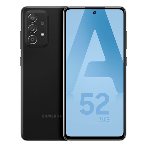 Galaxy A52 5G (dual sim) 128 Go noir reconditionné Reconditionné - Samsung reconditionné disponible sur Recommerce
