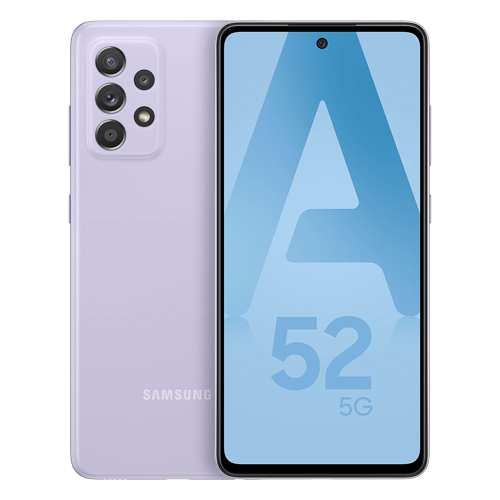 Acheter Galaxy A52 5G (dual sim) 256 Go violet reconditionné Reconditionné - 196,90 € Galaxy A52 5G (dual sim) 256 Go violet reconditionné Reconditionné - Samsung reconditionné disponible sur Recommerce