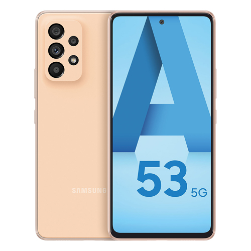 Galaxy A53 5G (mono sim) 128 Go orange reconditionné Reconditionné -  reconditionné disponible sur Recommerce