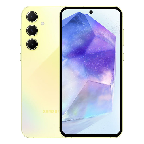 Galaxy A55 (mono sim) 256 Go jaune reconditionné Reconditionné - Samsung reconditionné disponible sur Recommerce
