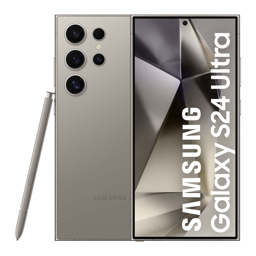 SAMSUNG Galaxy S24 Ultra (dual sim) 256 Go gris reconditionn&eacute; 