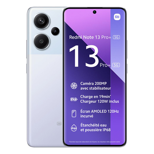 Redmi Note 13 Pro+ (dual sim) 256 Go violet reconditionné Reconditionné - Xiaomi reconditionné disponible sur Recommerce