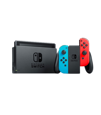 Nintendo Switch 2017 32 Go bleu et rouge reconditionnée