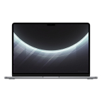 MacBook Air 13" (2024), M3, RAM 16 Go, SSD 256 Go, gris sidéral, QWERTY reconditionné
