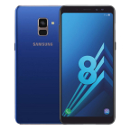 Galaxy A8 (2018) mono sim 32 Go bleu reconditionné