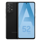 Galaxy A52 5G (mono sim) 256GB zwart refurbished