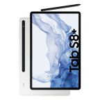 Galaxy Tab S8+ Wi-Fi + 5G 256 Go blanc reconditionné