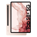 Galaxy Tab S8+ Wi-Fi 256 Go rose reconditionné