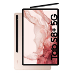 Galaxy Tab S8+ Wi-Fi + 5G 256 Go rose reconditionné