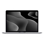 MacBook Pro 13" (2022), M2, RAM 16 Go, SSD 256 Go, gris sidéral, QWERTY reconditionné