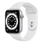 Apple Watch Series 6 44 mm GPS + cellular argent reconditionné