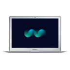 MacBook Air 13" (2017), Core i5, RAM 8GB, SSD 256GB, zilver, QWERTY refurbished