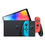 Switch OLED 64GB blauw refurbished