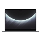 MacBook Air 13" (2024), M3, RAM 16 Go, SSD 256 Go, gris sidéral, AZERTY reconditionné