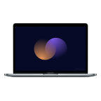 Macbook Pro 13" (2017), Core i5, RAM 8 Go, SSD 256 Go, gris sidéral, QWERTY reconditionné