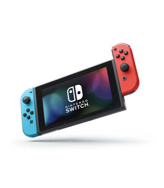 Nintendo Switch (modèle OLED) avec station d'accueil et manettes Joy-Con  Farbe Weiß