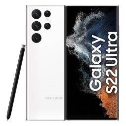 Galaxy S22 Ultra (dual sim) 128 Go blanc reconditionné
