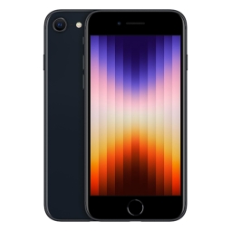 iPhone SE 2022 256 Go noir reconditionné