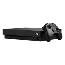 Xbox One X 1TB Schwarz gebraucht