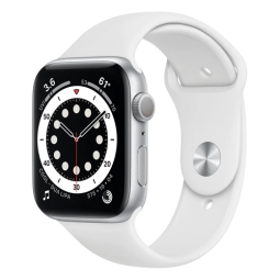 Apple Watch Series 6 44 mm GPS + cellular Silber gebraucht