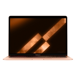 MacBook Air 13" (2018), Intel i5, RAM 8 Go, SSD 256 Go, or, AZERTY reconditionné
