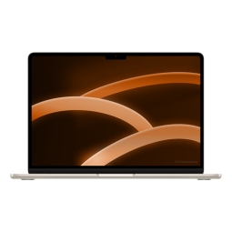 MacBook Air 13" (2022), M2, RAM 8 Go, SSD 256 Go, or, AZERTY reconditionné