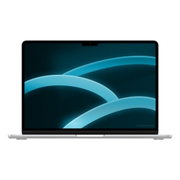MacBook Air 13" (2022), M2, RAM 16GB, SSD 1TB, Silber, AZERTY refurbished