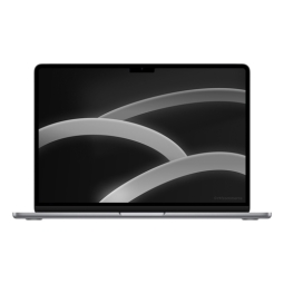 MacBook Air 13" (2022), M2, RAM 8GB, SSD 1TB, Spacegrau, AZERTY refurbished