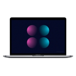 Macbook Pro 13" (2020), M1, RAM 8 Go, SSD 256 Go + HDD 1 To, gris sidéral reconditionné