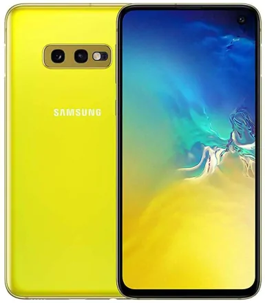 Galaxy S10e (dual sim) 128GB gelb refurbished - 1