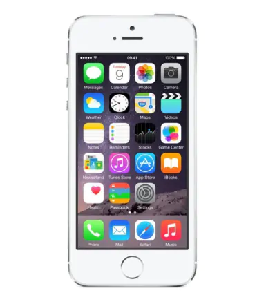 iPhone 5S 16 Go argent reconditionné - 1
