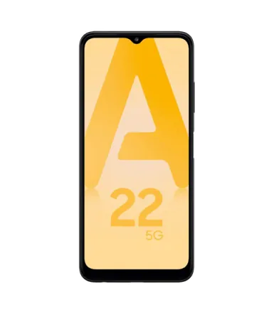 Galaxy A22 5G (dual sim) 128GB Schwarz refurbished - 2