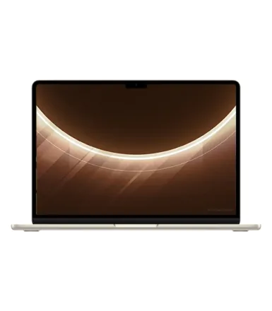MacBook Air 13" (2024), M3, RAM 8 Go, SSD 256 Go, lumière stellaire, AZERTY reconditionné - 1