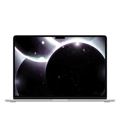 MacBook Air 15" (2023), M2, RAM 8 Go, SSD 512 Go, argent, QWERTZ reconditionné - 1