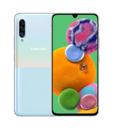 Galaxy A90 5G (dual sim) 128 Go White refurbished - 1