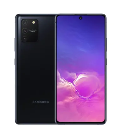 Galaxy S10 lite (dual sim) 128 Go Noir prismatique reconditionné - 1