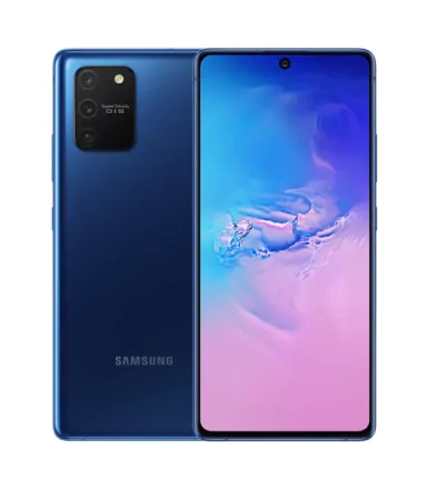 Galaxy S10 lite (dual sim) 512 Go Prism blue reconditionné - 1
