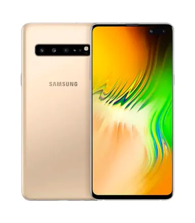 Galaxy S10 5G (single sim) 256GB Gold refurbished - 1